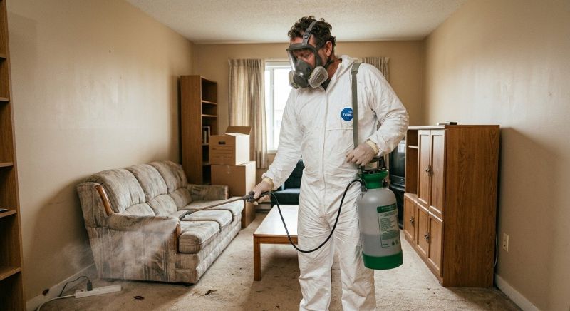 Roach Fumigation in Clarksville, TN